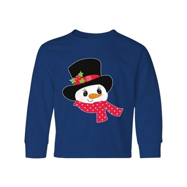 Snowman with Hat and Scarf Unisex Sweatshirt Snowman with Hat and Scarf Unisex Sweatshirt